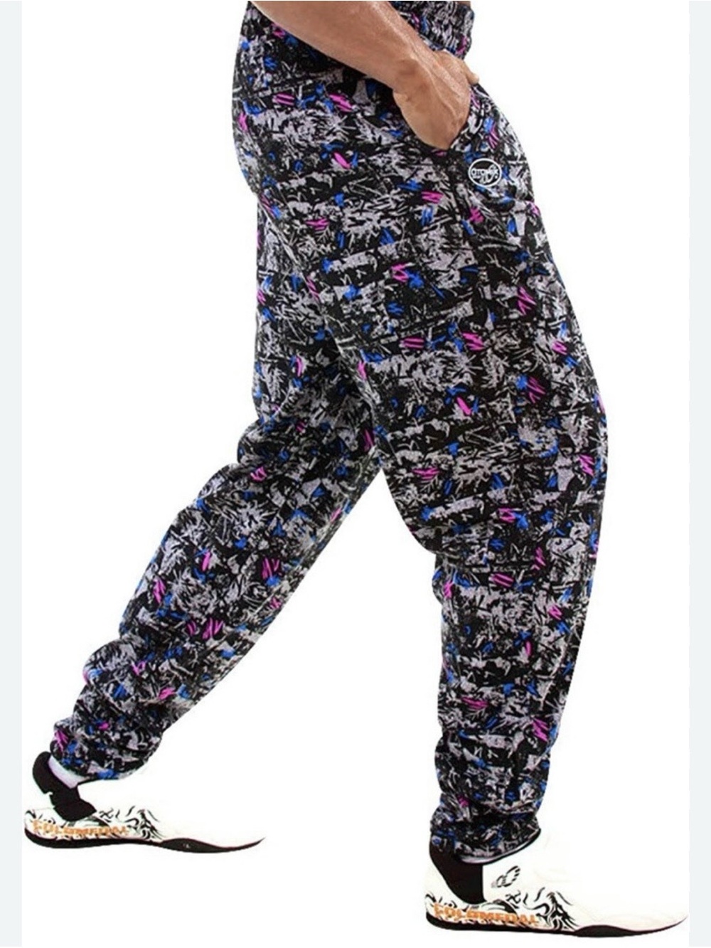 Otomix Retro Workout Baggy Jogger Lightning Laser Size XL